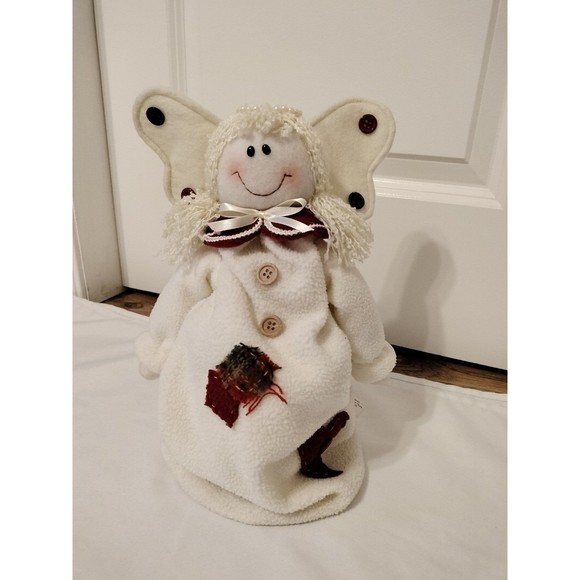 Snow Angel Fabric Standing Home Decor - Picture 6 of 6